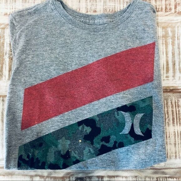 Hurley Boy’s stripe camo and yellow splatter - Picture 2 of 5